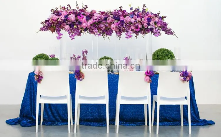 Royal Blue Glitter Table Cloth