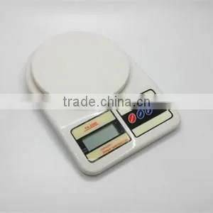 Elegant design with adaptor 5000g kitchen scale