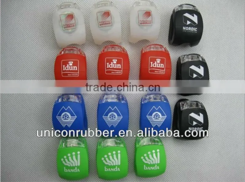 hot selling smart silicone bike LED light