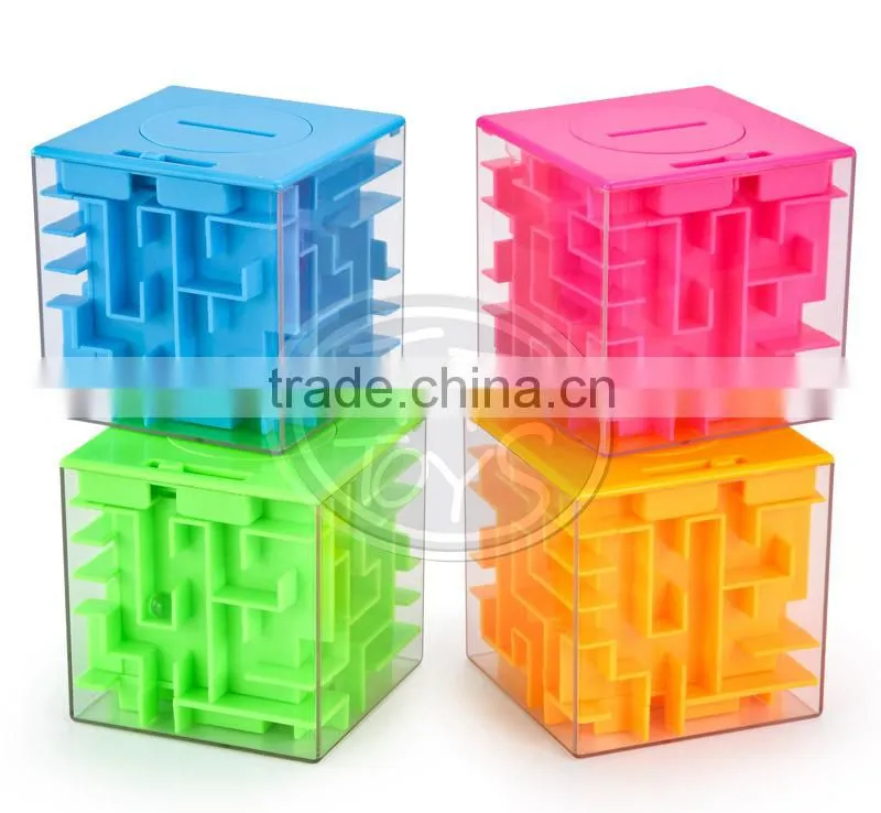 Take Money, Not Easy! TTToys 2015 Newest Kids Educational Toys For Kids Maze Ball Game Money Box