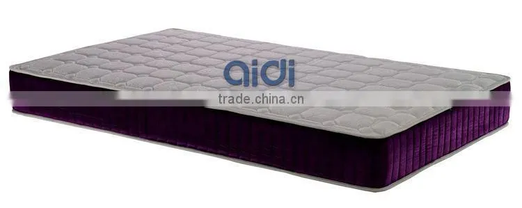 Royal Queen Size 100% Natural Latex Foam Pocket Spring Wedding Mattress AC-1408
