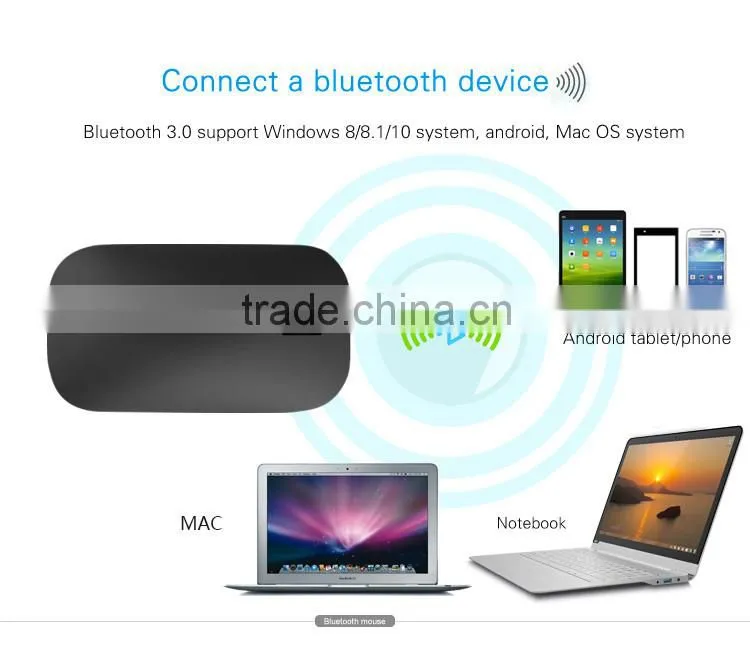 New arrival ultra slim rechargeable bluetooth mouse