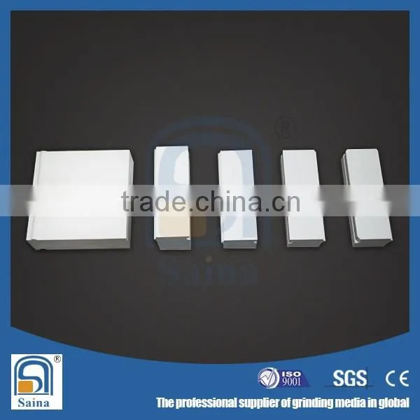 high purity high grinding 92% al2o3 alumina linding brick