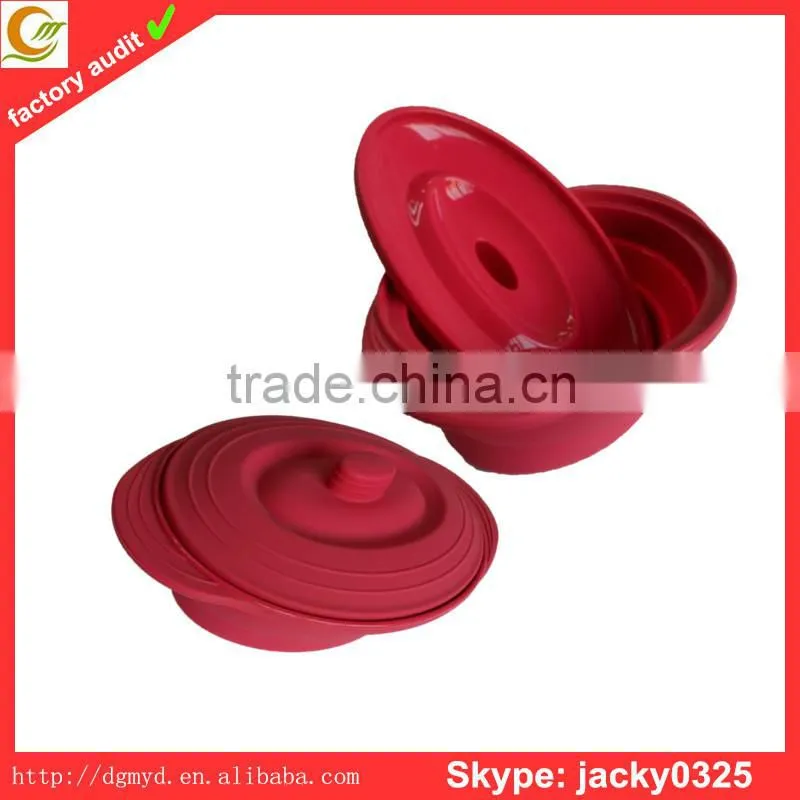 2015 hot sale Collapsible silicon Pet Bowls Dog Bowls