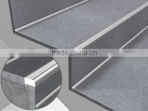 aluminum punching hole Anti-slip stair nosing /stair edging/ceramic tile trim