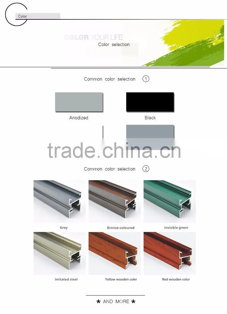 Australia AS2047 Standard Thermal Break Double Glass Aluminum Tilt and Turn Window