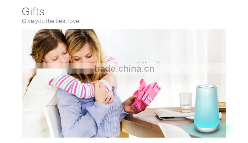Bluetooth Speaker LED RGB Lamp Smart APP Touch Buttons