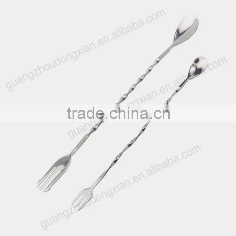 Bar stainless steel spoon custom stirrer