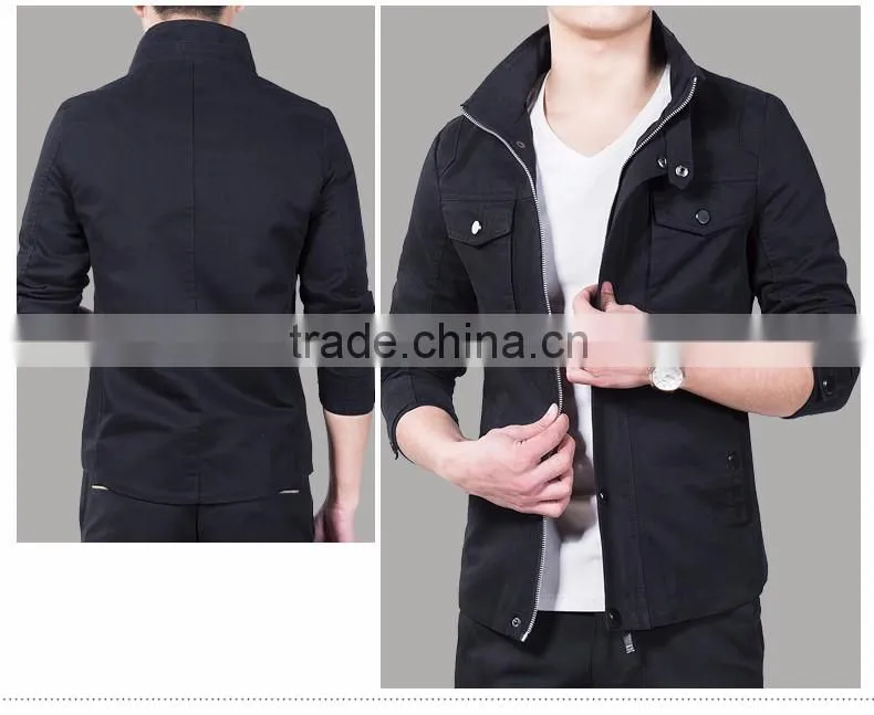 Custom latest fashion jacket for men , OEM services yingzhong Garment