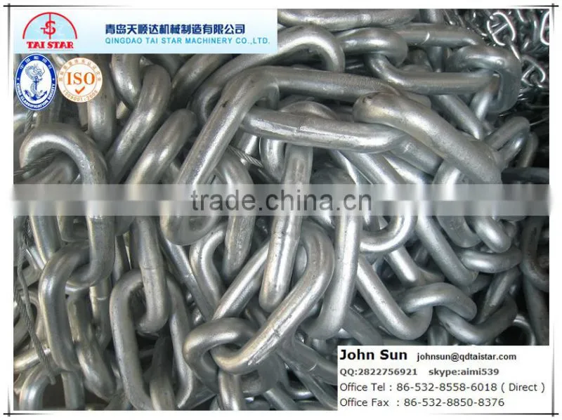 Marine Link Chain Or Anchor Chain-galvanizing