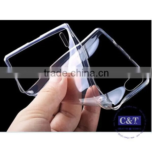 C&T Ultra Slim 0.3mm Case / Extremely Thin Transparent TPU Back Cover For Sony Xperia Z1
