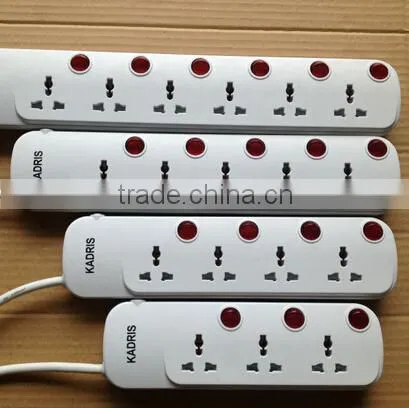 High quality 6 ways or 8 ways European PDU power socket