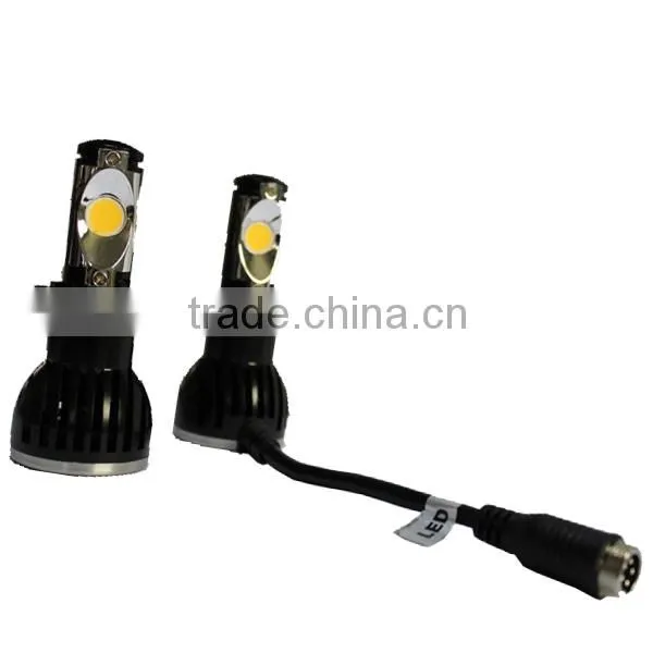 24w 2150lm safe cheap head lamp H7 10-32V 5000k, aluminum die-casting led car,offroad,truck,heaheavy truck headlight