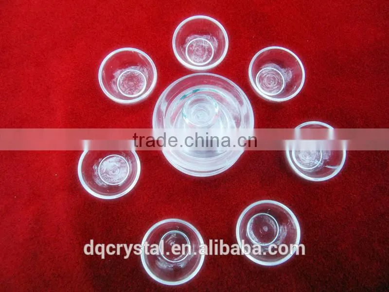 2015 new coming fused silica crystal fused crystal bowl singing bowl