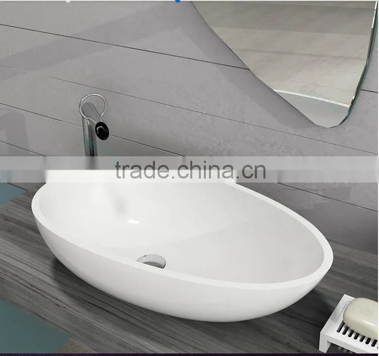 sanitary ware bathroom solid surface wash hand basins,Wall Hung Solid Surface Wash Basins, Stone Resin Wash Basin