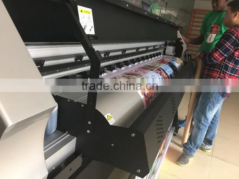6 FEET 1.8meter eco inkjet solvent printer with DX7 Head Made in China Guangzhou Supply