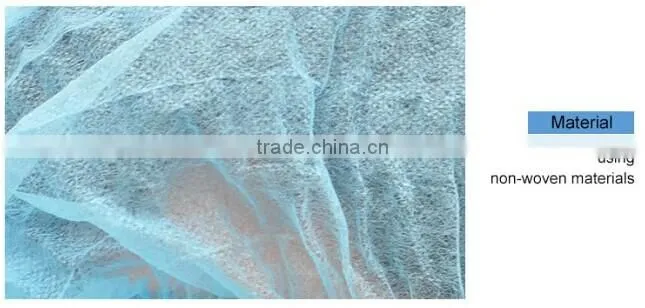 disposable single elastic non woven protective crimped mob cap