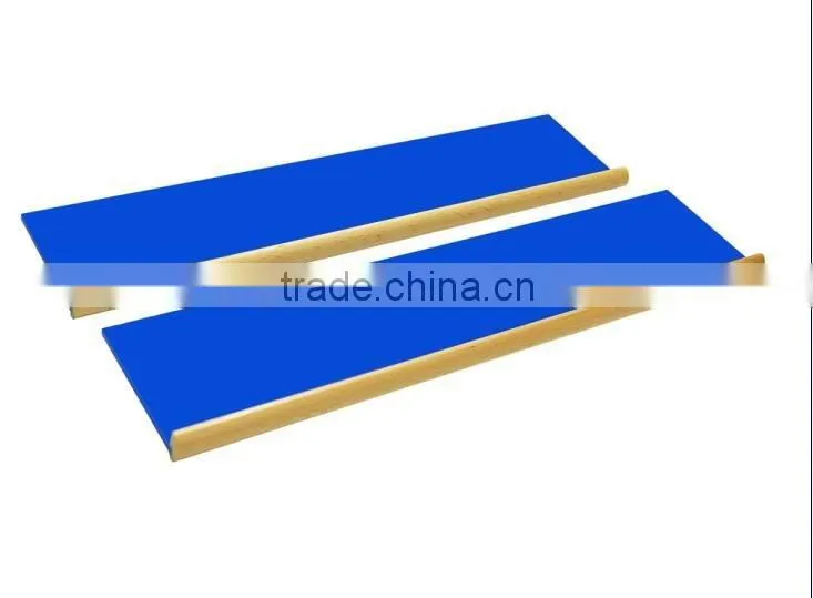 Wooden teaching toys for montessori metal insets with 2 Stands