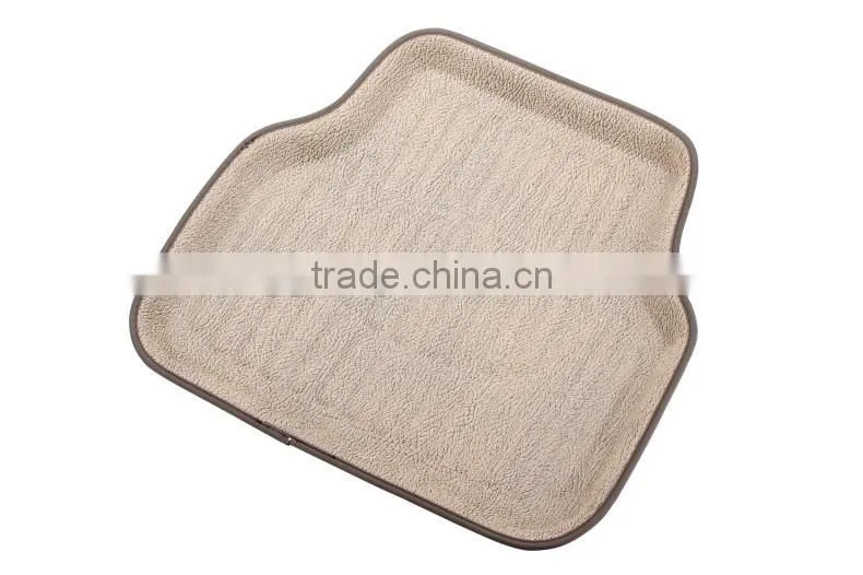 Best selling universal 3d leather car floor mats