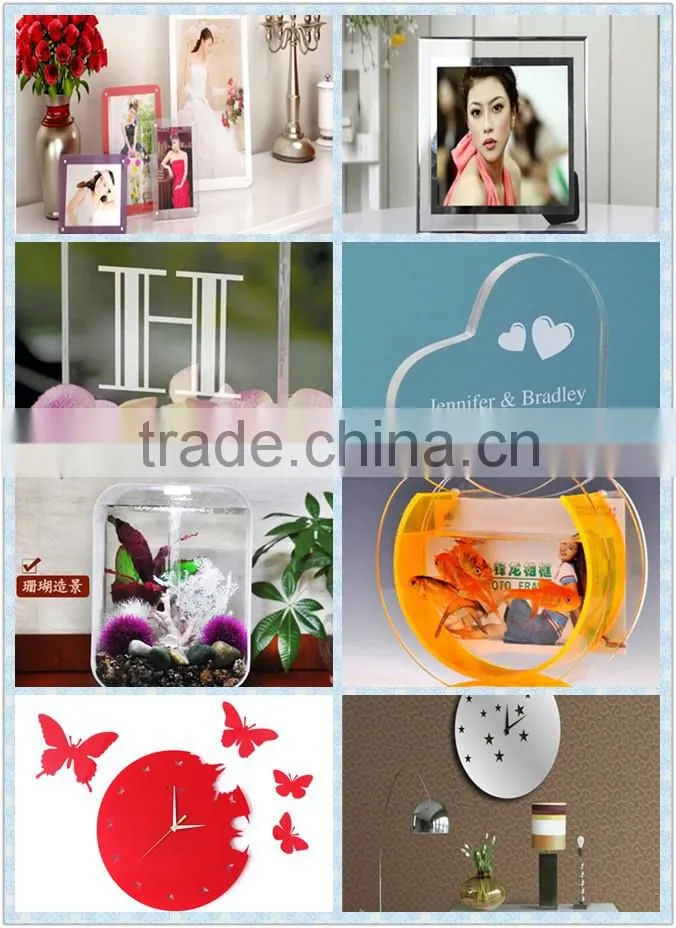 Different design double sized plactic acrylic sign holder