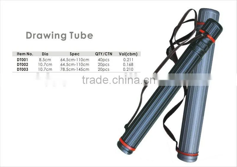 Plastic Stretchable Art Painting Drawing Tube/plastic art tubes.