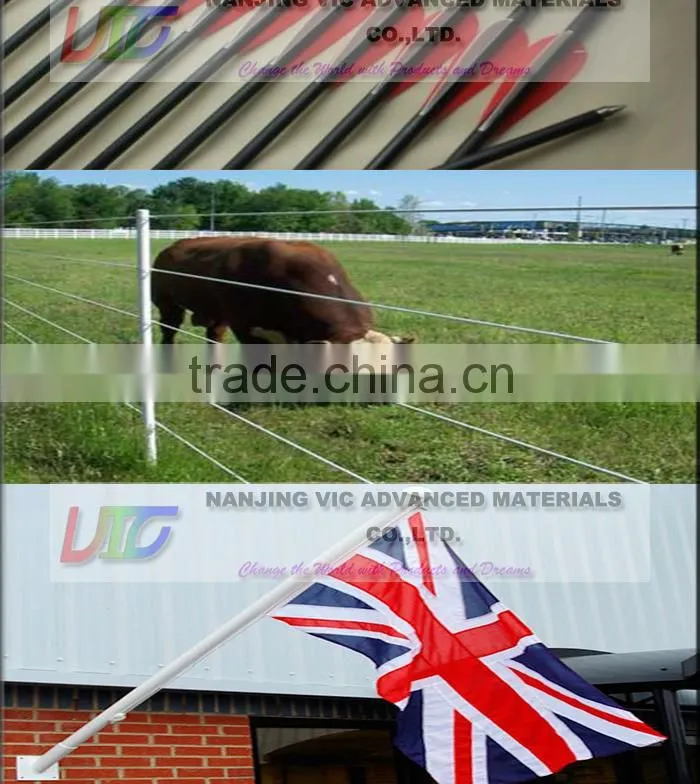 Fiberglass square Pipe,Colorful Fiberglass Tube,UV Resistant,Flexible,Light Weight,