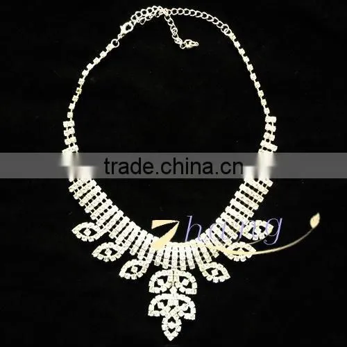 leaf endant jewelry set