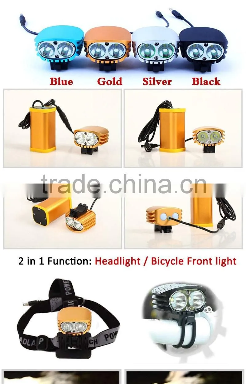 OWL Design 2 x Cree XM-L T6 LED bicycle accessories led mountain bike lights