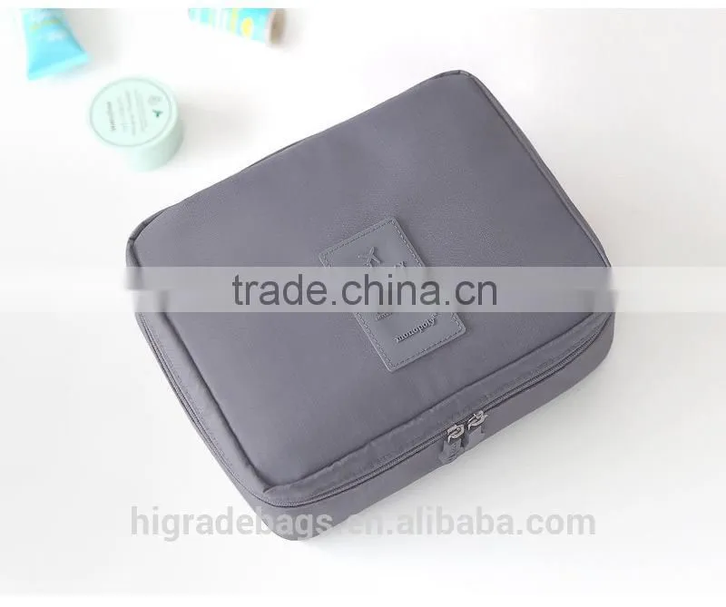 2016 hotsale men nylon cosmetic bag, cosmetic bags cases