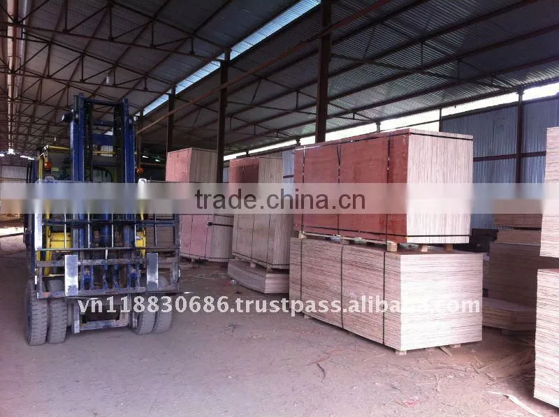Plywood for construction/packing grade -manufacturer VietNam