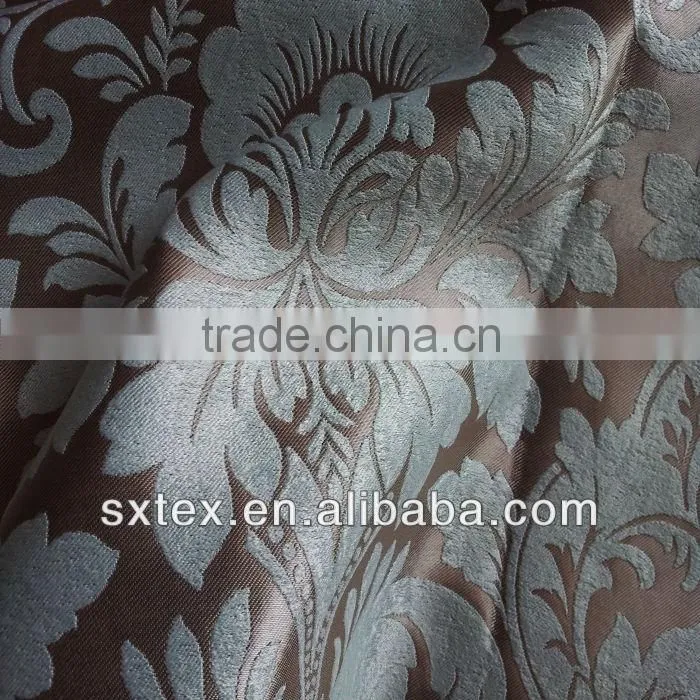 Fantastic blackout for woven jacquard curtain fabric for elegant drapes and curtains