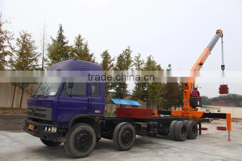 20 ton truck mounted crane SQ20S5 400 Kn.m at 2.5 m crane truck high quality on sale truck crane