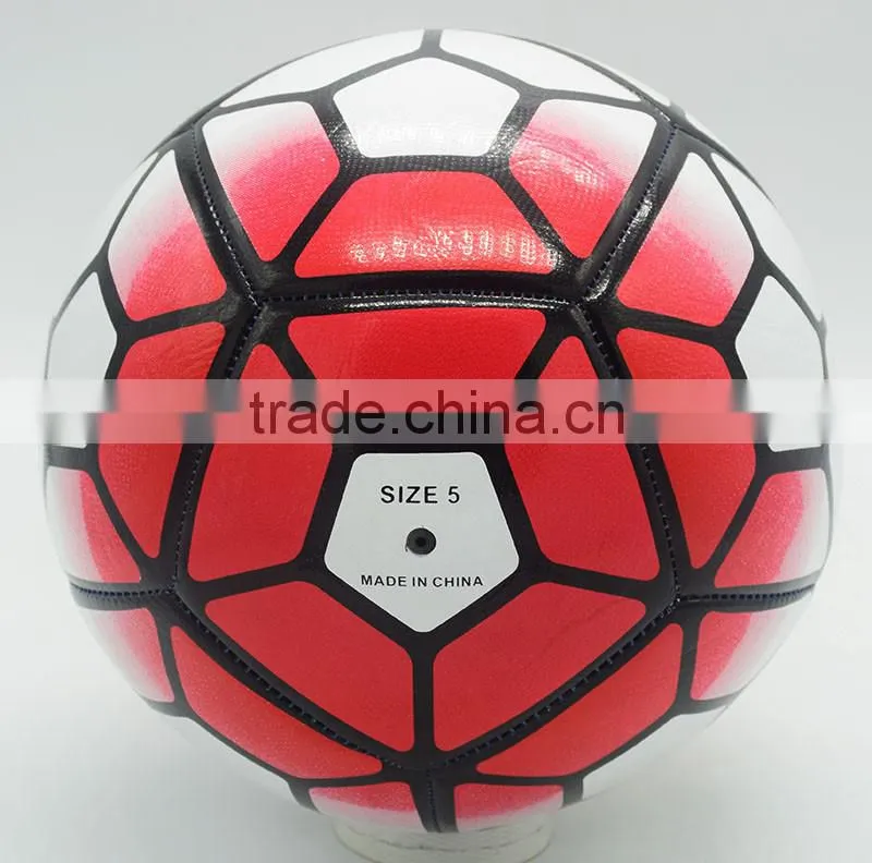 Custom Design Machine Stitched Size 5 PVC Football Ball