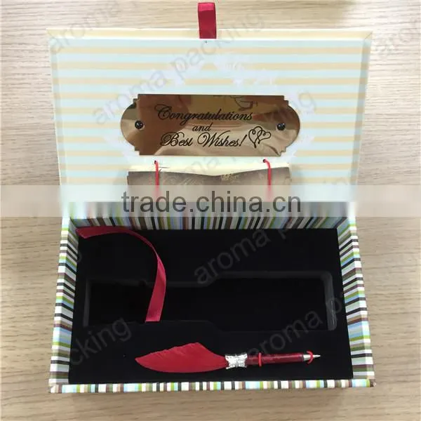 Luxury design cardboard perfume box for perfume bottle