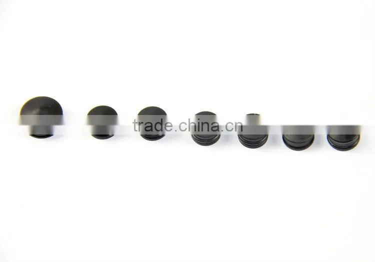 Rubber piston for disposable syringe