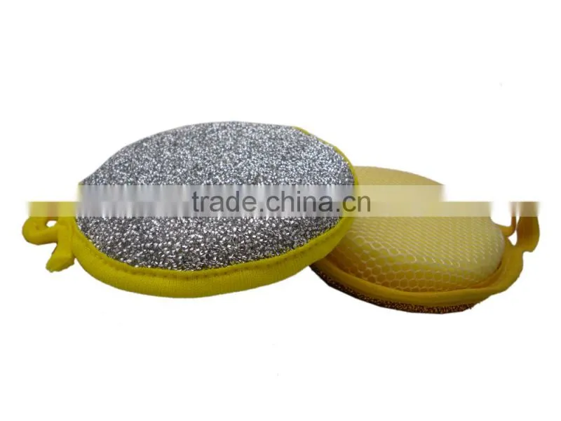 JML Kitchen Clean Round Scourer Pad Silver Scourer Pad