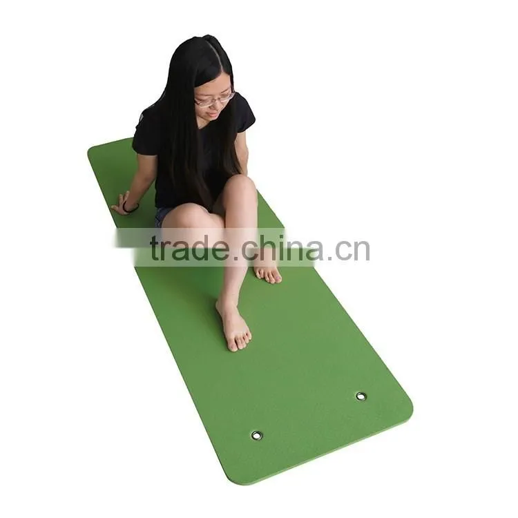Factory big size yoga mattress with hanging hole