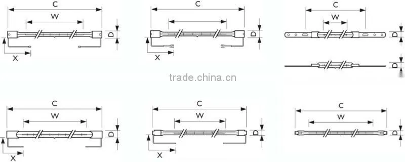 Halogen Infrared Ruby Heat Lamp