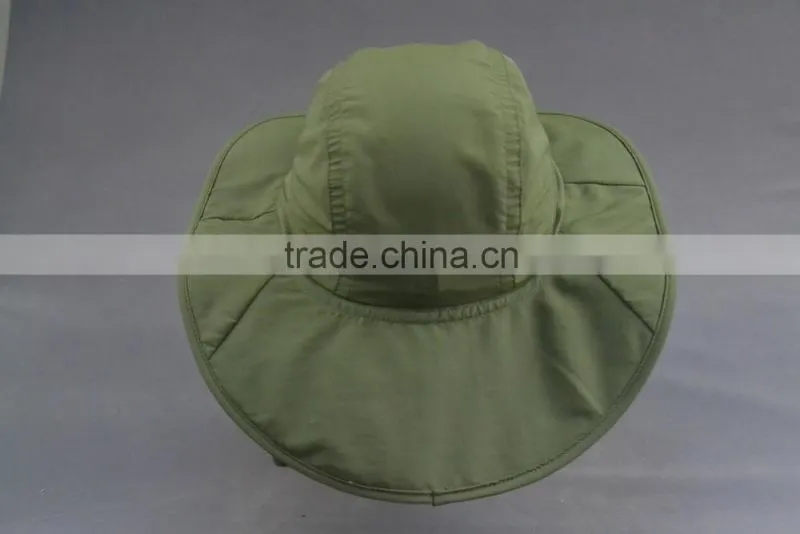 Army green bucket hat for split