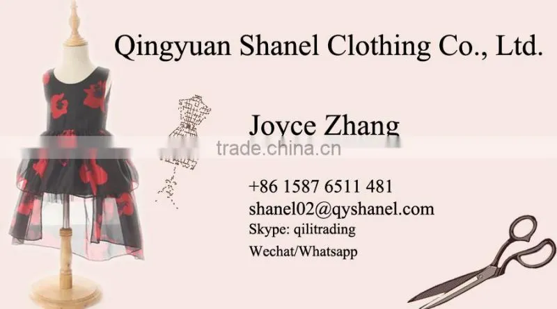 cotton baby clothes denim children dress designer baby clothes dress