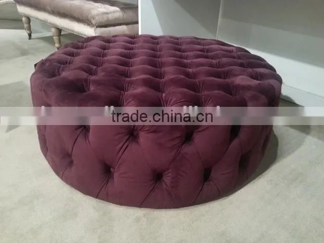 modern customized round ottoman bed for sale OT4064