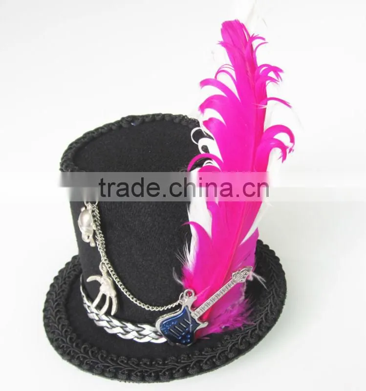 MYLOVE halloween costume feather hat wholesale MLGM054
