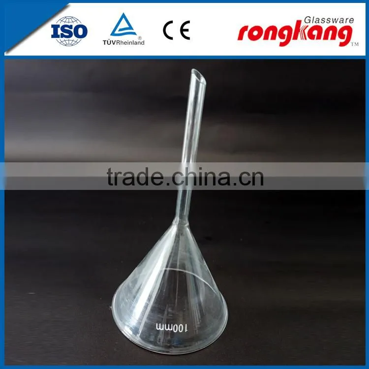 laboratory glass funnels