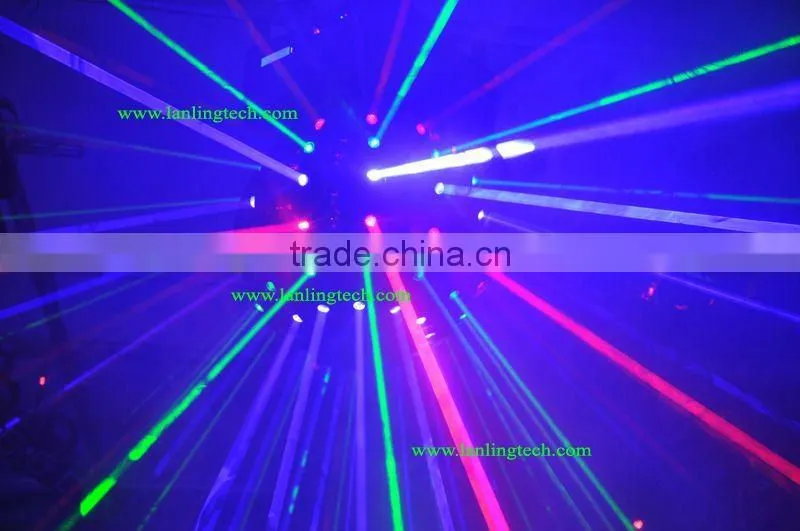 RGB moving head laser light ball