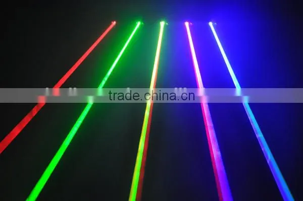 Fat Beam Moving Head 5 colors Sound DJ Laser Light