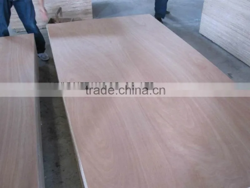 4x8 10mm Indoor Usage Furniture Grade Commercial Okoume Plywood
