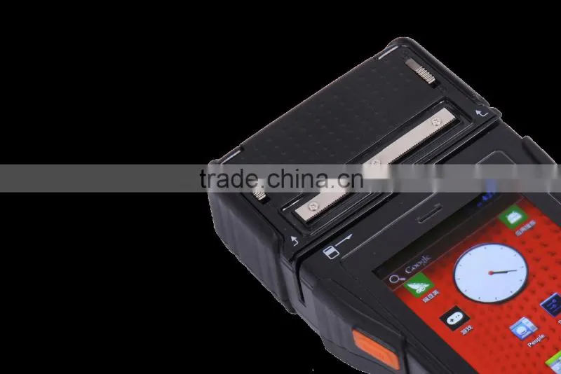 Rugged POS payment terminal with android OS for parking/police/security industry