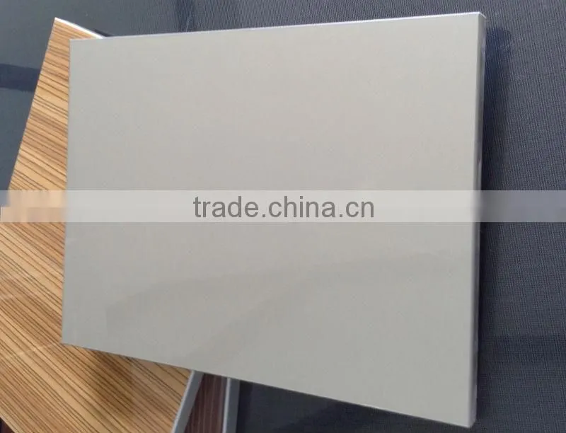 white color high gloss pvc laminated mdf board with uv coating
