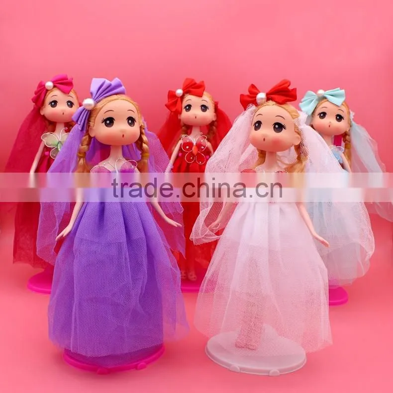 Export japan 18cm 26cm mobile phone chain wedding dress korean dolls pendant key chain custom