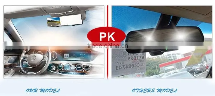 Vasens 168P FHD 1080P Wifi ADAS Dual lens Rearview Mirror Car DVR Hidden car dashboard camera
